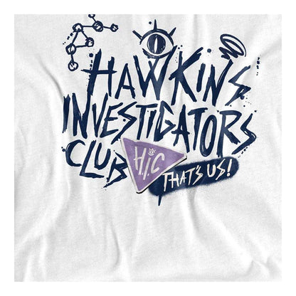 White - Side - Stranger Things: Tales from ´85 Childrens-Kids Hic Scribble T-Shirt