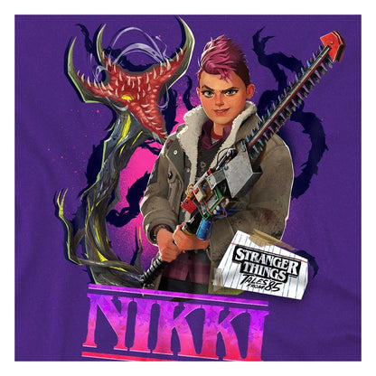 Purple - Side - Stranger Things: Tales from ´85 Childrens-Kids Nikki Baxter T-Shirt