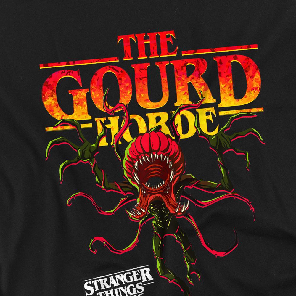 Black - Side - Stranger Things: Tales from ´85 Childrens-Kids The Gourd Horde T-Shirt