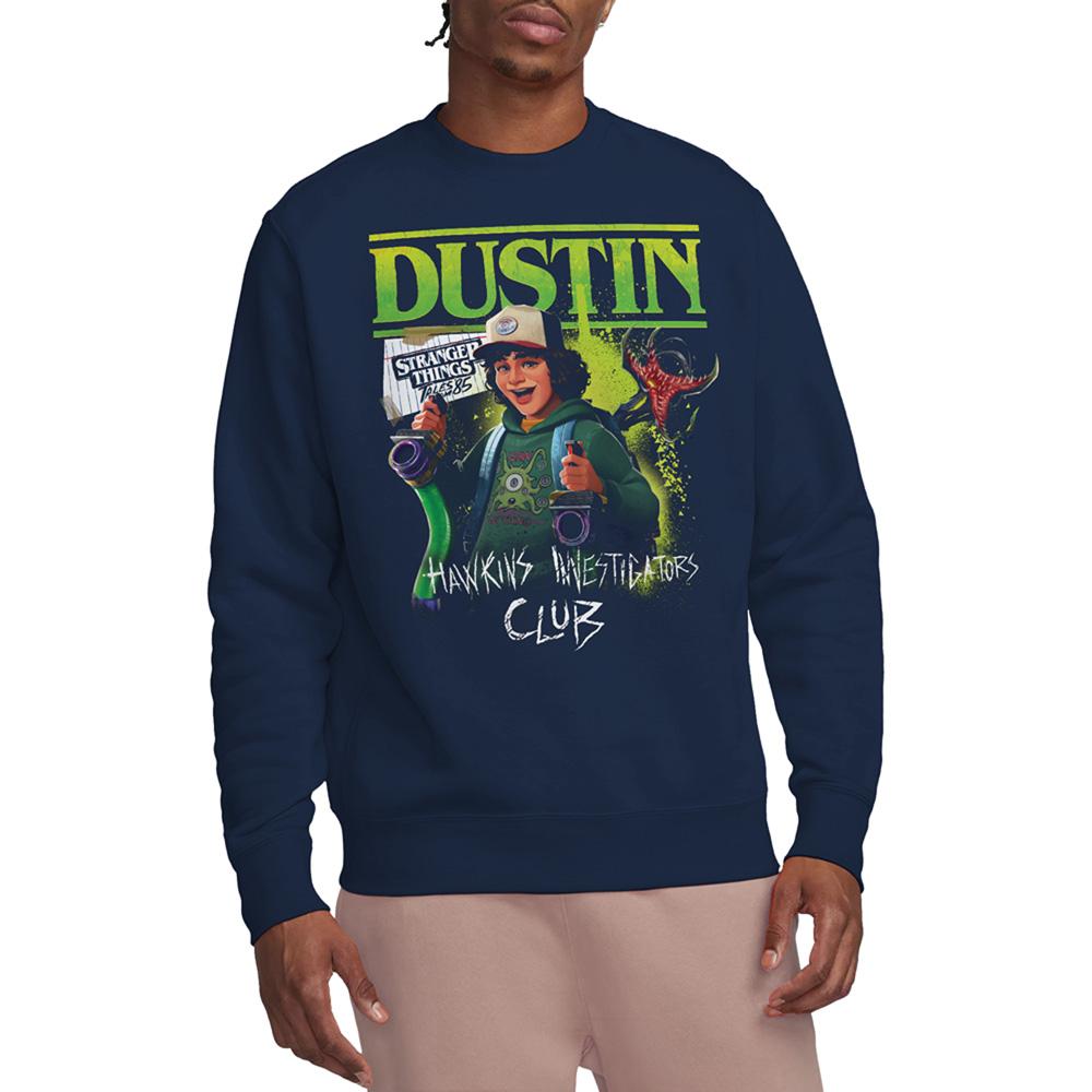 Navy - Lifestyle - Stranger Things: Tales from ´85 Unisex Adult Dustin Sweatshirt