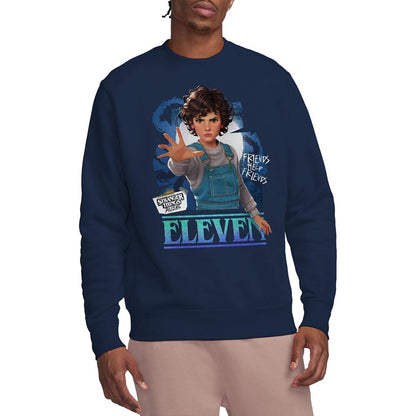 Navy - Lifestyle - Stranger Things: Tales from ´85 Unisex Adult Eleven Sweatshirt