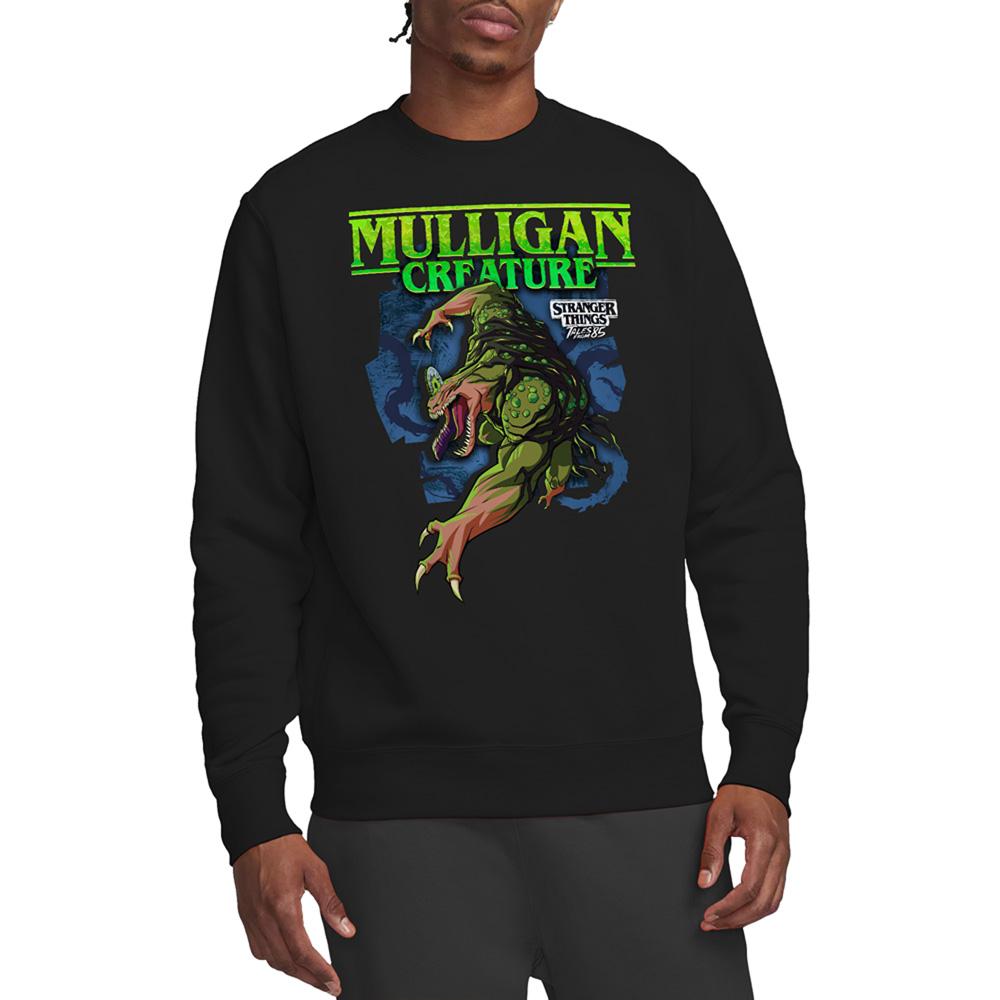 Black - Lifestyle - Stranger Things: Tales from ´85 Unisex Adult Mulligan Sweatshirt
