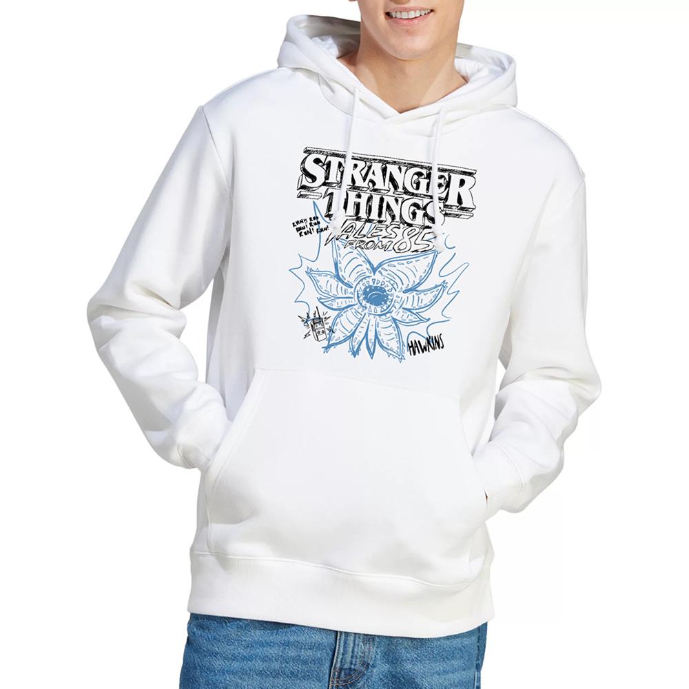 White - Lifestyle - Stranger Things: Tales from ´85 Unisex Adult Demogorgon Sketch Hoodie