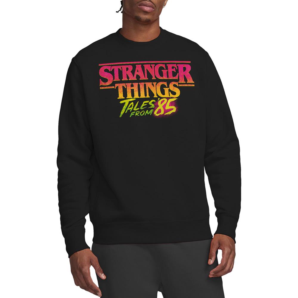 Black - Lifestyle - Stranger Things: Tales from ´85 Unisex Adult Logo Sweatshirt