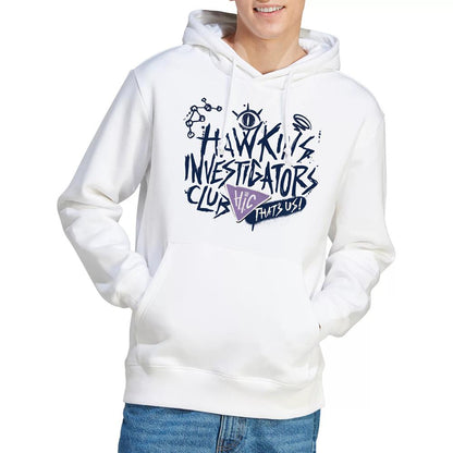 White - Lifestyle - Stranger Things: Tales from ´85 Unisex Adult Hic Scribble Hoodie