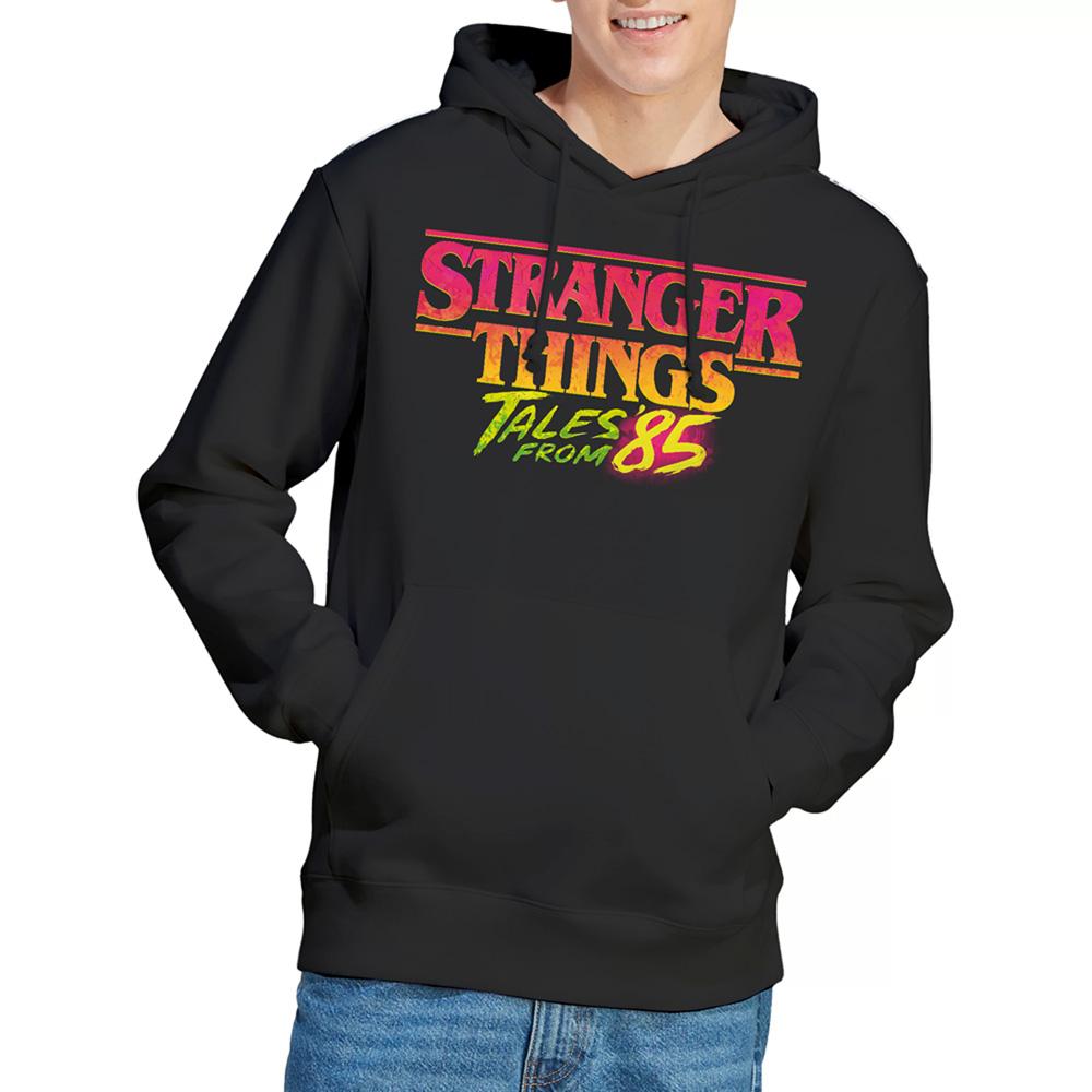 Black - Lifestyle - Stranger Things: Tales from ´85 Unisex Adult Logo Hoodie