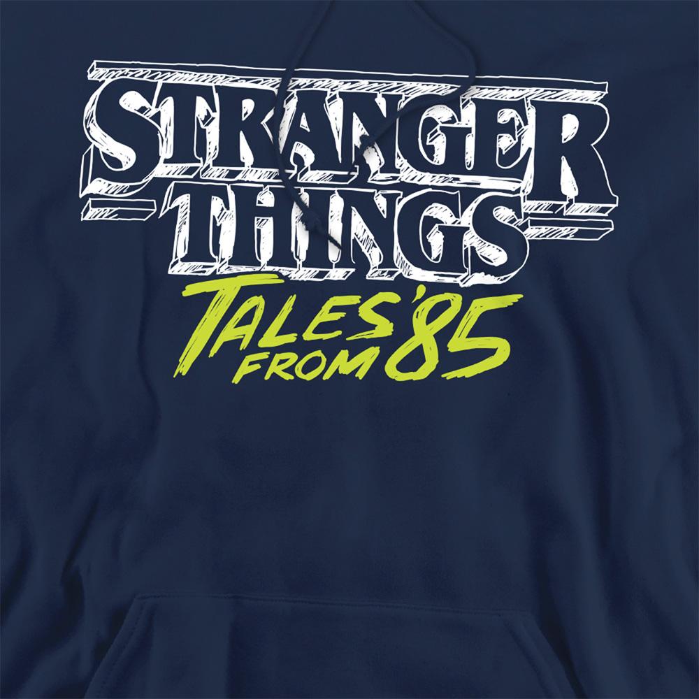 Navy - Side - Stranger Things: Tales from ´85 Unisex Adult Hoodie