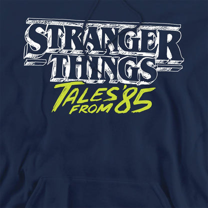 Navy - Side - Stranger Things: Tales from ´85 Unisex Adult Hoodie