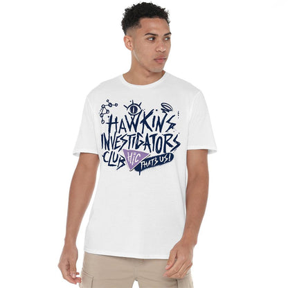 White - Lifestyle - Stranger Things: Tales from ´85 Unisex Adult Hic Scribble T-Shirt