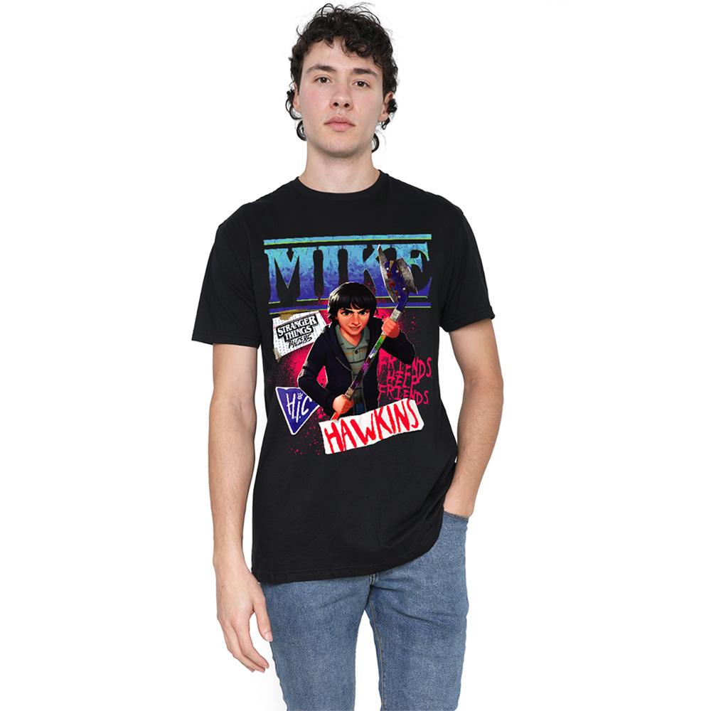 Black - Lifestyle - Stranger Things: Tales from ´85 Unisex Adult Mike T-Shirt