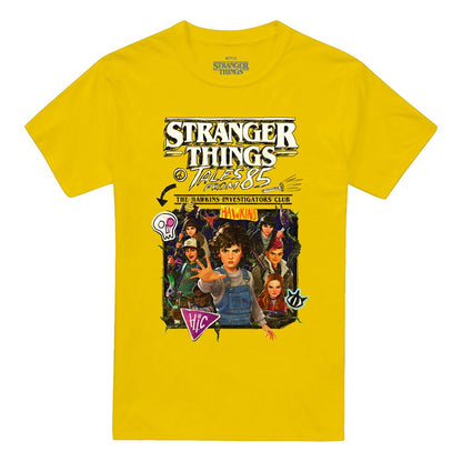 Yellow - Front - Stranger Things: Tales from ´85 Unisex Adult Group Poster T-Shirt