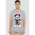 Sport Heather - Lifestyle - Disney Mens Mickey Mouse Tartan Christmas T-Shirt