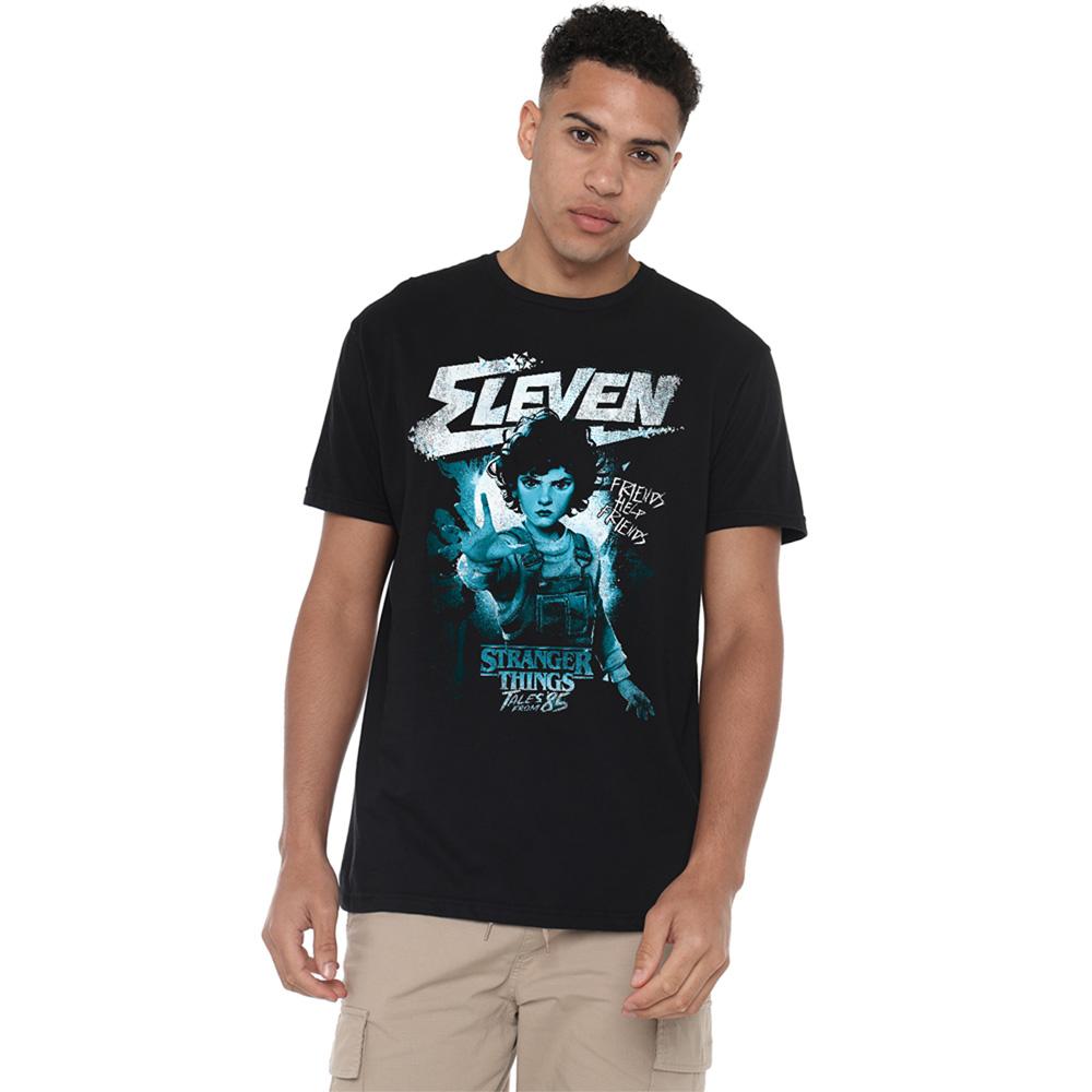 Black - Lifestyle - Stranger Things: Tales from ´85 Unisex Adult Eleven Mono T-Shirt