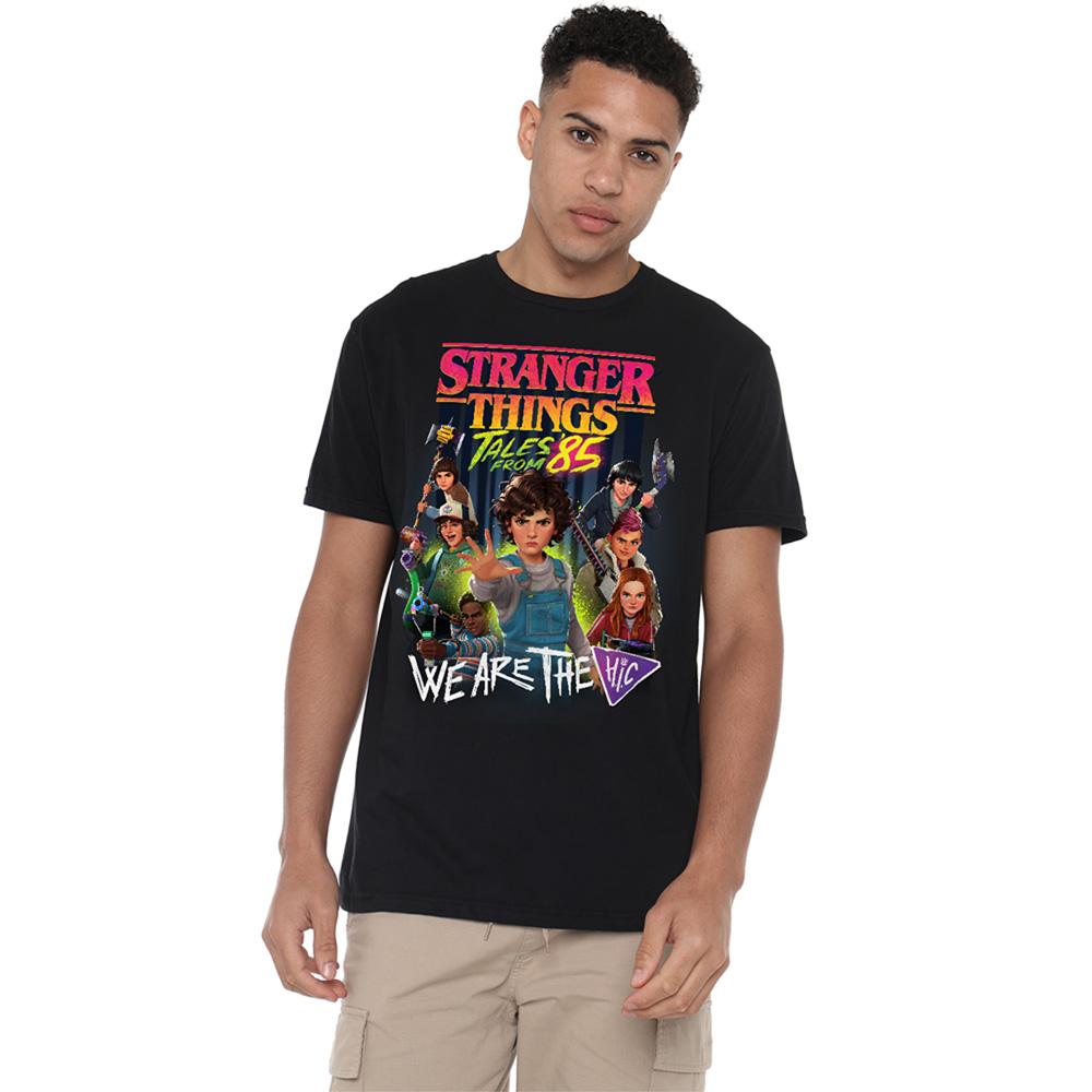 Black - Lifestyle - Stranger Things: Tales from ´85 Unisex Adult Hic Poster T-Shirt