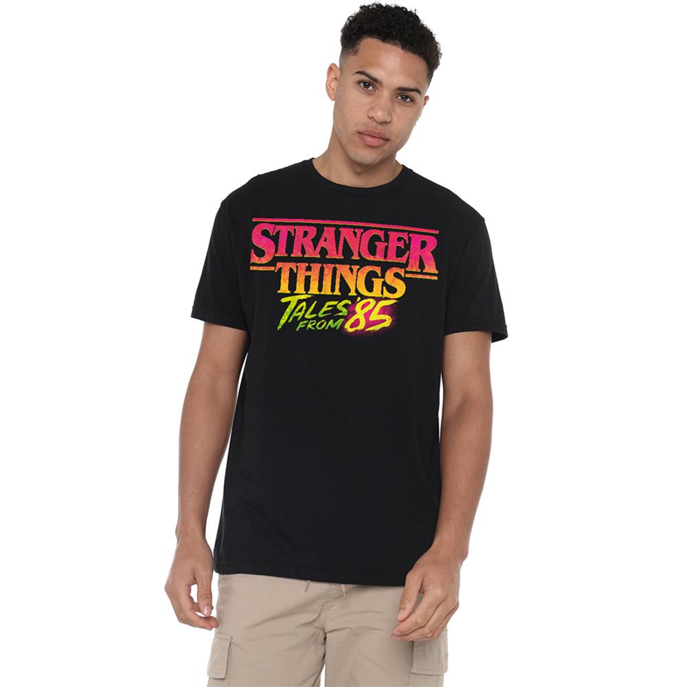 Black - Lifestyle - Stranger Things: Tales from ´85 Unisex Adult Logo T-Shirt