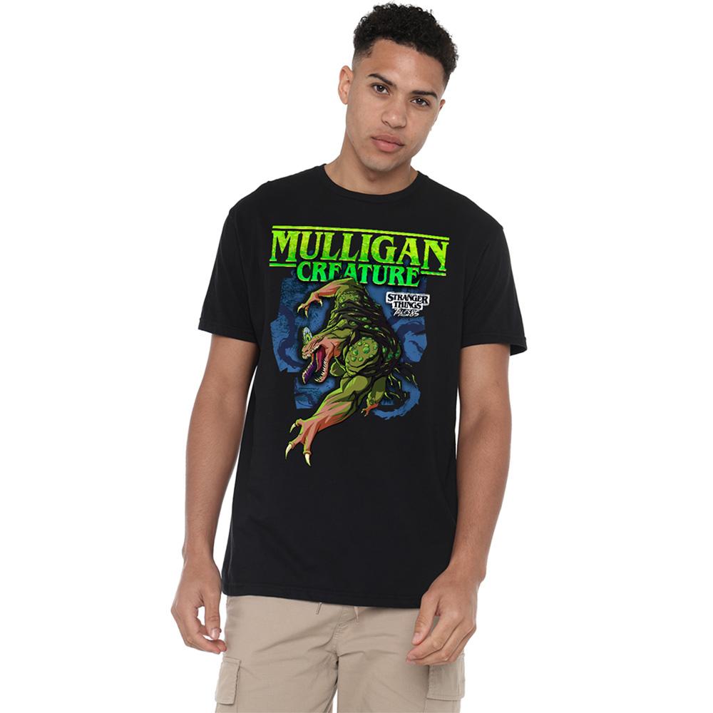 Black - Lifestyle - Stranger Things: Tales from ´85 Unisex Adult Mulligan T-Shirt