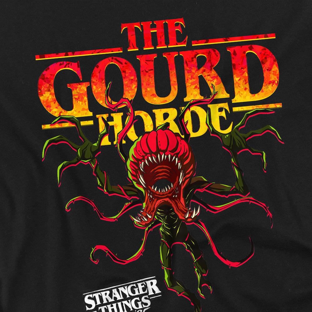 Black - Side - Stranger Things: Tales from ´85 Unisex Adult The Gourd Horde T-Shirt