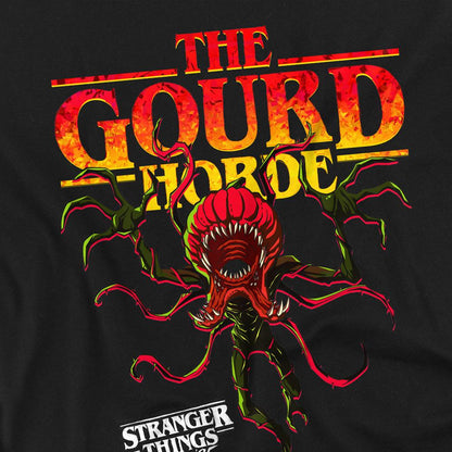 Black - Side - Stranger Things: Tales from ´85 Unisex Adult The Gourd Horde T-Shirt