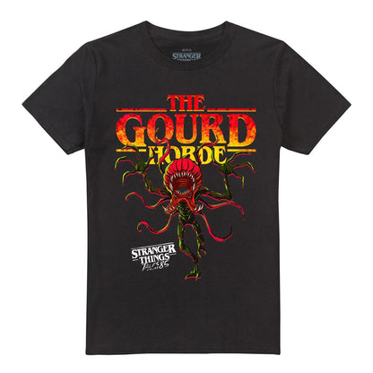Black - Front - Stranger Things: Tales from ´85 Unisex Adult The Gourd Horde T-Shirt