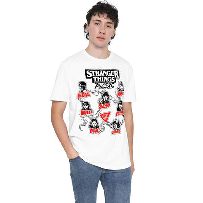 White - Lifestyle - Stranger Things: Tales from ´85 Unisex Adult Character Vines T-Shirt