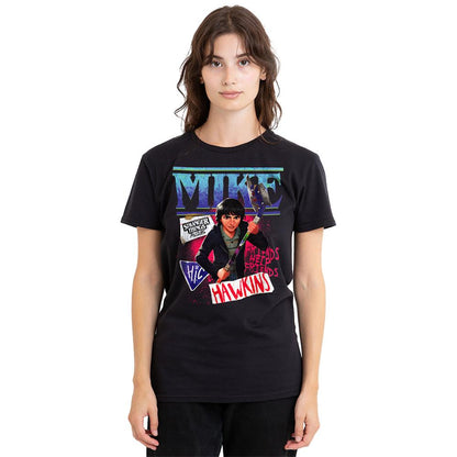 Black - Lifestyle - Stranger Things: Tales from ´85 Womens-Ladies Mike T-Shirt