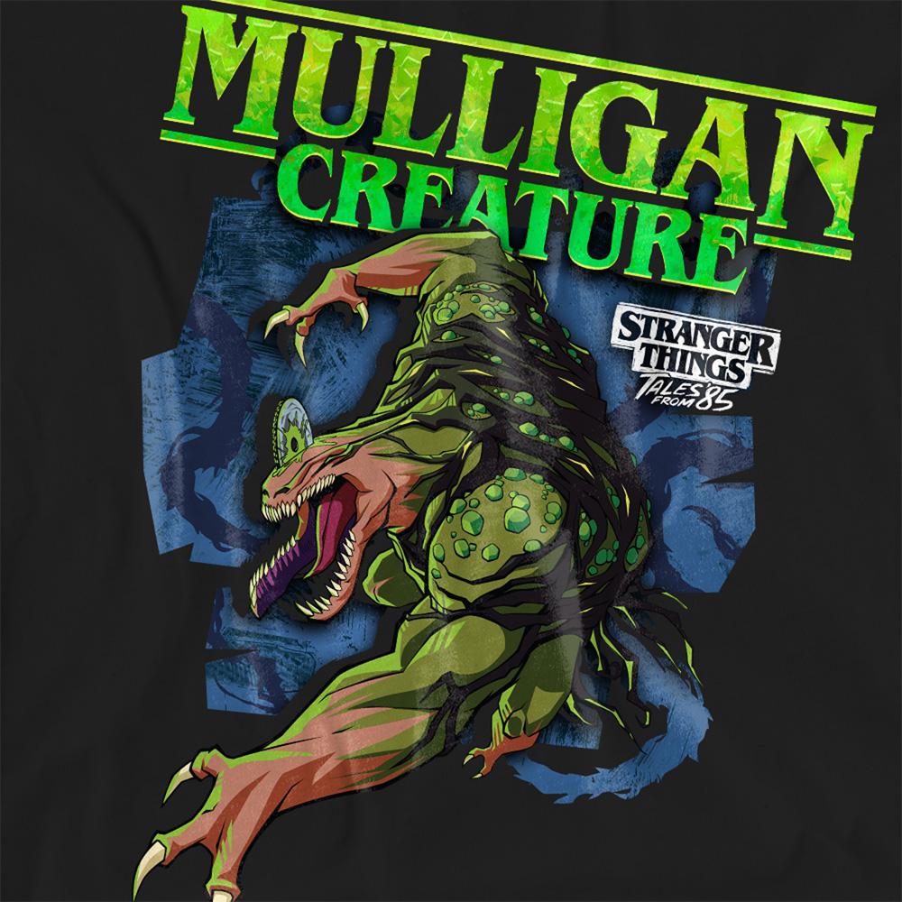 Black - Side - Stranger Things: Tales from ´85 Womens-Ladies Mulligan T-Shirt
