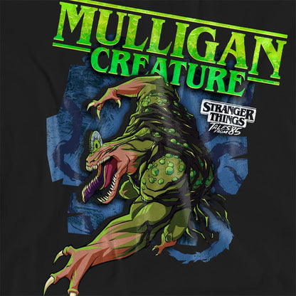 Black - Side - Stranger Things: Tales from ´85 Womens-Ladies Mulligan T-Shirt