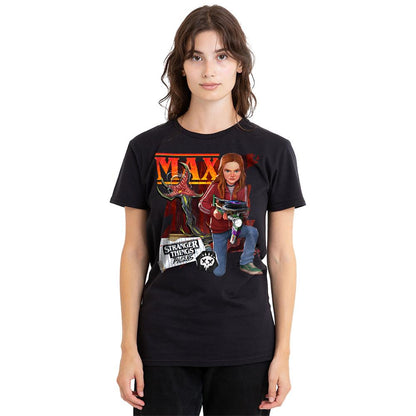 Black - Lifestyle - Stranger Things: Tales from ´85 Womens-Ladies Max T-Shirt