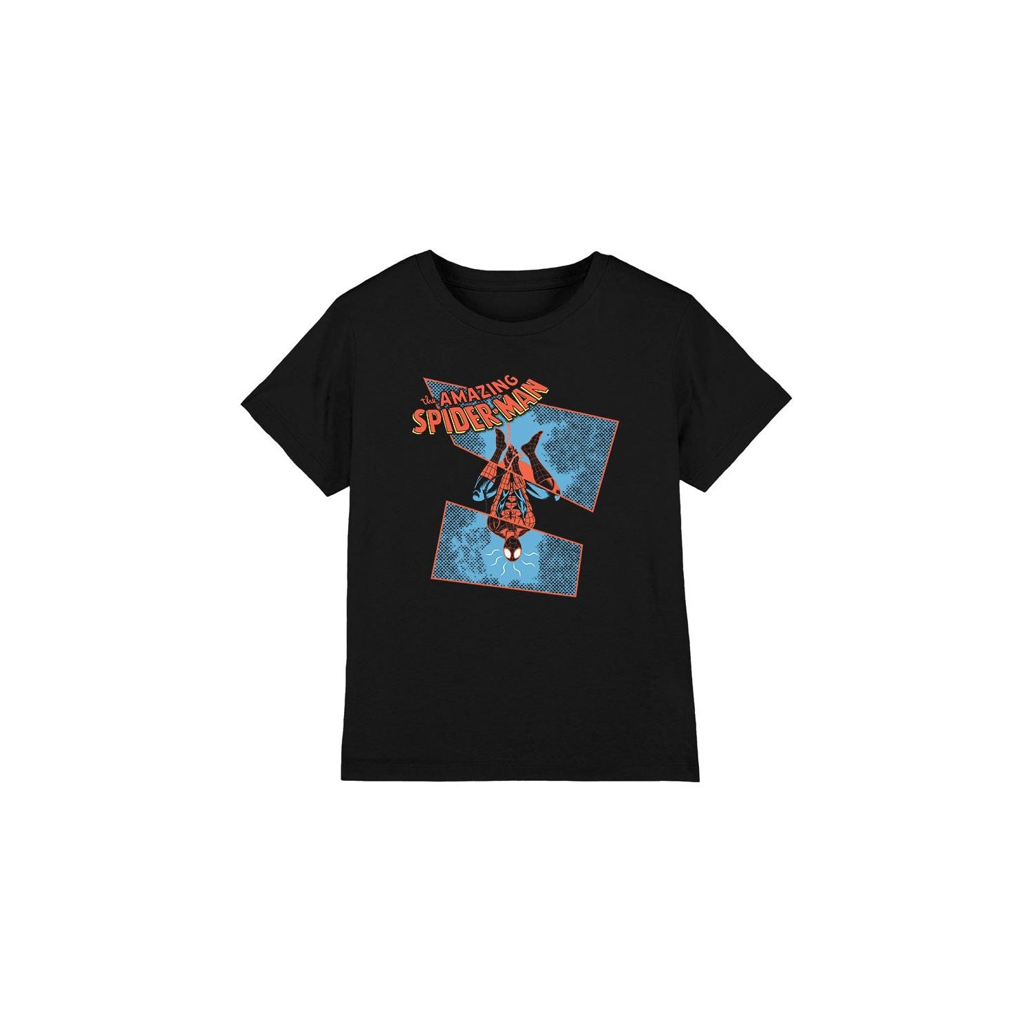 Black - Front - Spider-Man Childrens-Kids Spidey Senses Tingling T-Shirt