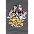 Charcoal - Side - Disney Mens Mickey Mouse Friends T-Shirt