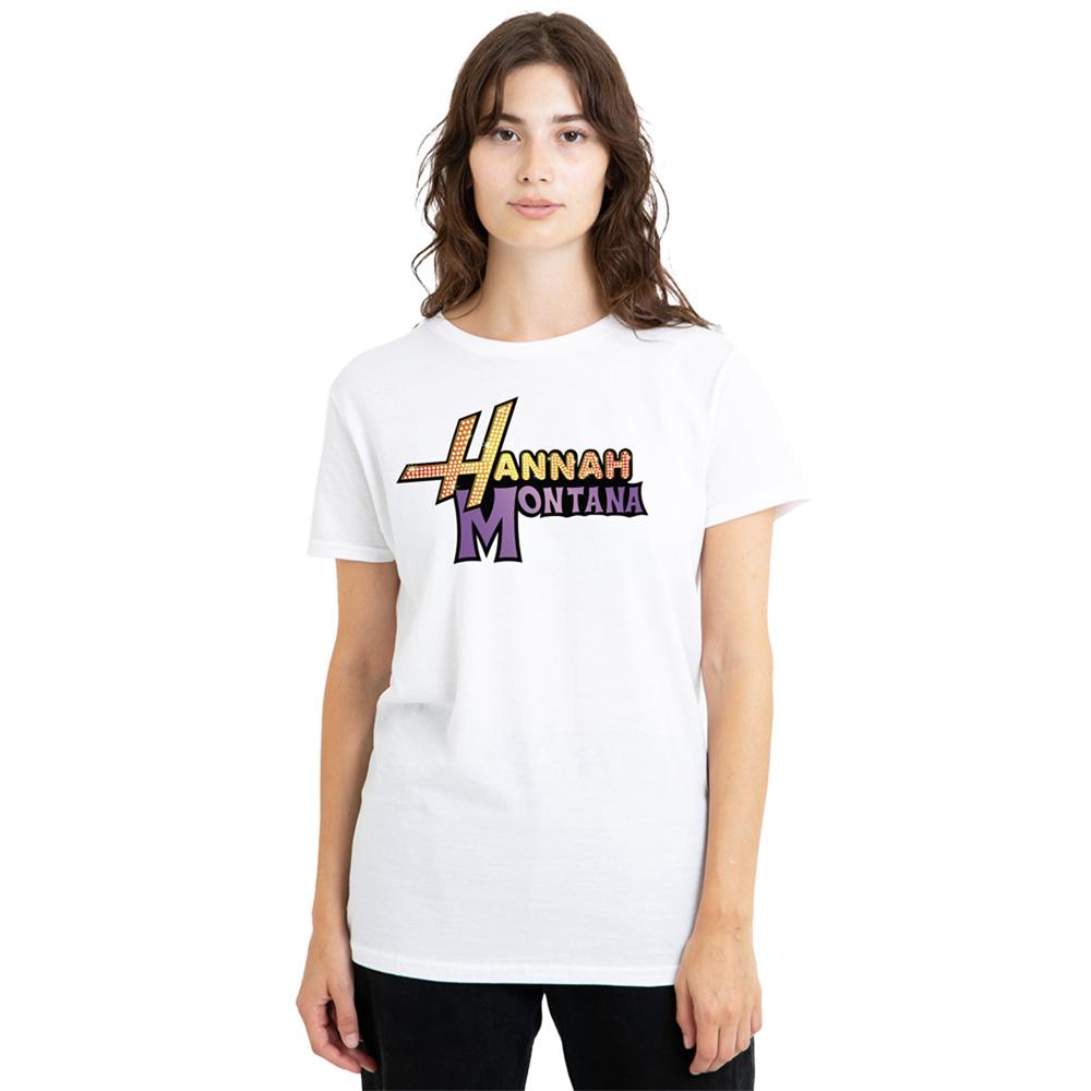 White - Lifestyle - Hannah Montana Womens-Ladies Camp Rock Logo T-Shirt