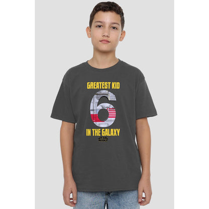 Charcoal - Back - Star Wars Childrens-Kids Greatest Kid Star Wars Greatest Kid XWing X-Wing T-Shirt