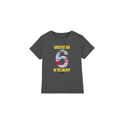Charcoal - Front - Star Wars Childrens-Kids Greatest Kid Star Wars Greatest Kid XWing X-Wing T-Shirt