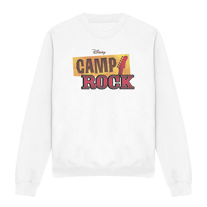 White - Front - Camp Rock Unisex Adult Classic Logo Sweatshirt