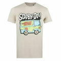 Sand-White-Yellow - Front - Scooby Doo Mens The Mystery Machine T-Shirt