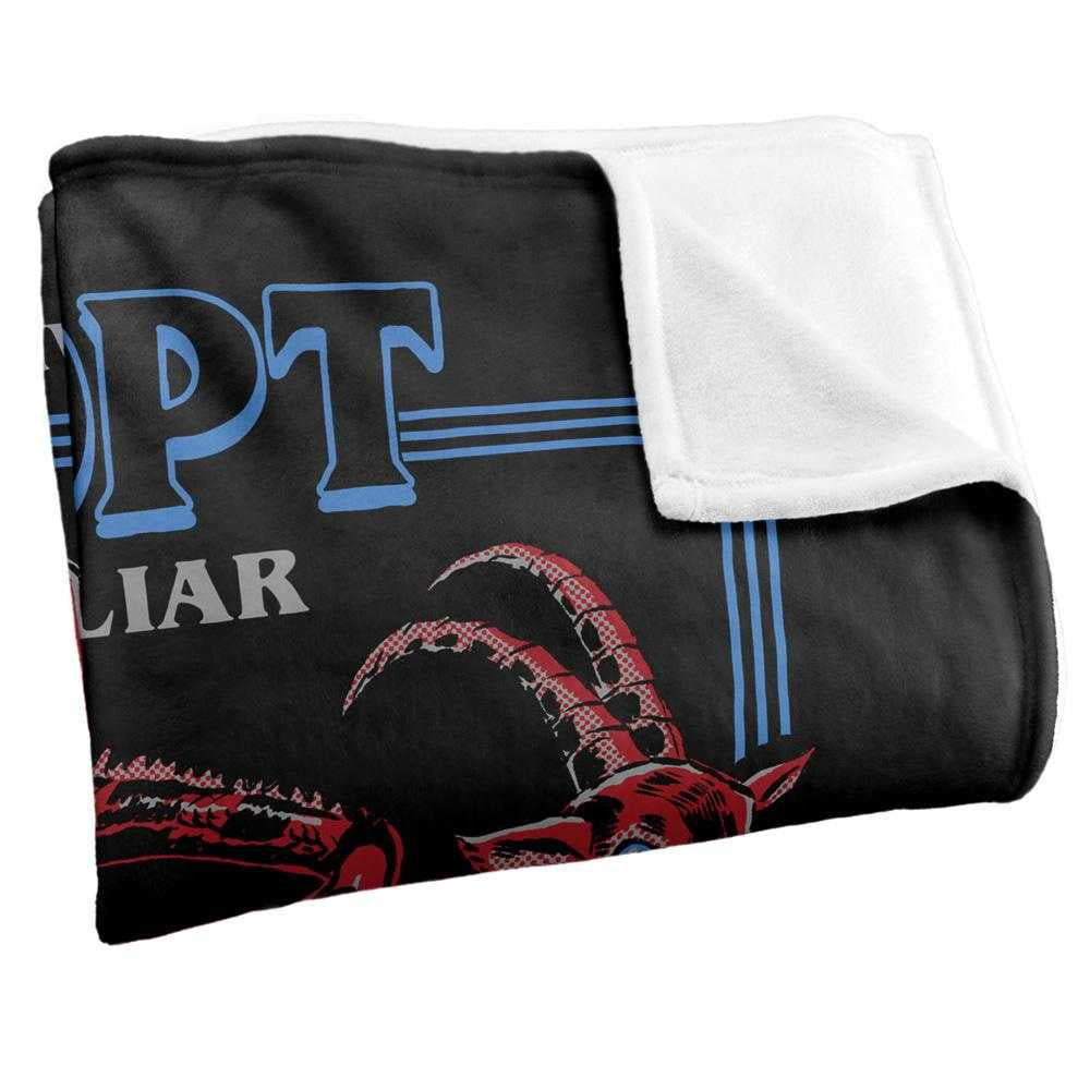 Black-Red-Blue - Back - Steven Rhodes Adopt A Familiar Part 3 Soft Touch Blanket