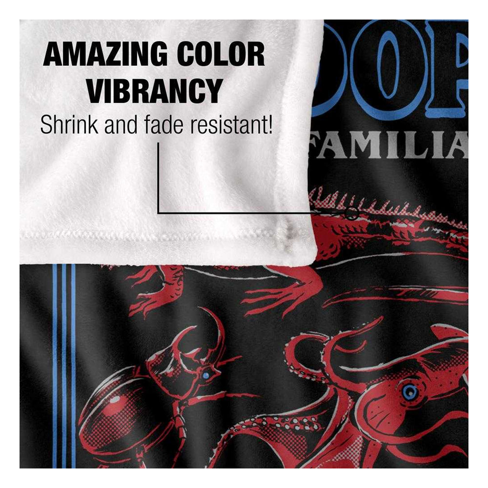 Black-Red-Blue - Side - Steven Rhodes Adopt A Familiar Part 3 Soft Touch Blanket
