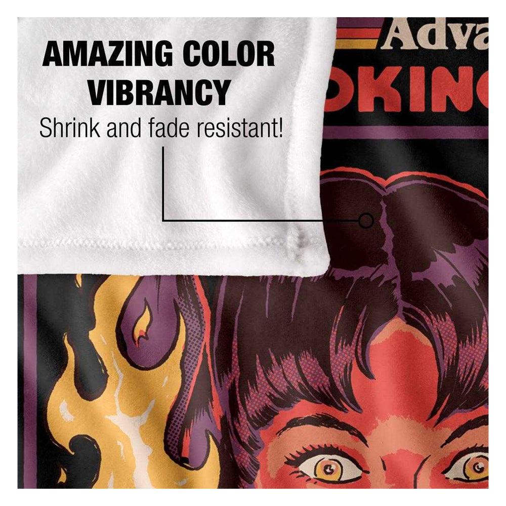 Multicoloured - Side - Steven Rhodes Advanced Pyrokinesis Soft Touch Blanket