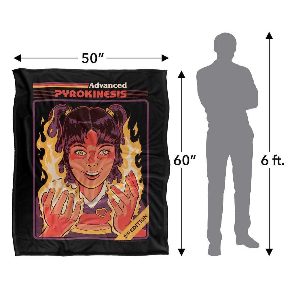 Multicoloured - Lifestyle - Steven Rhodes Advanced Pyrokinesis Soft Touch Blanket