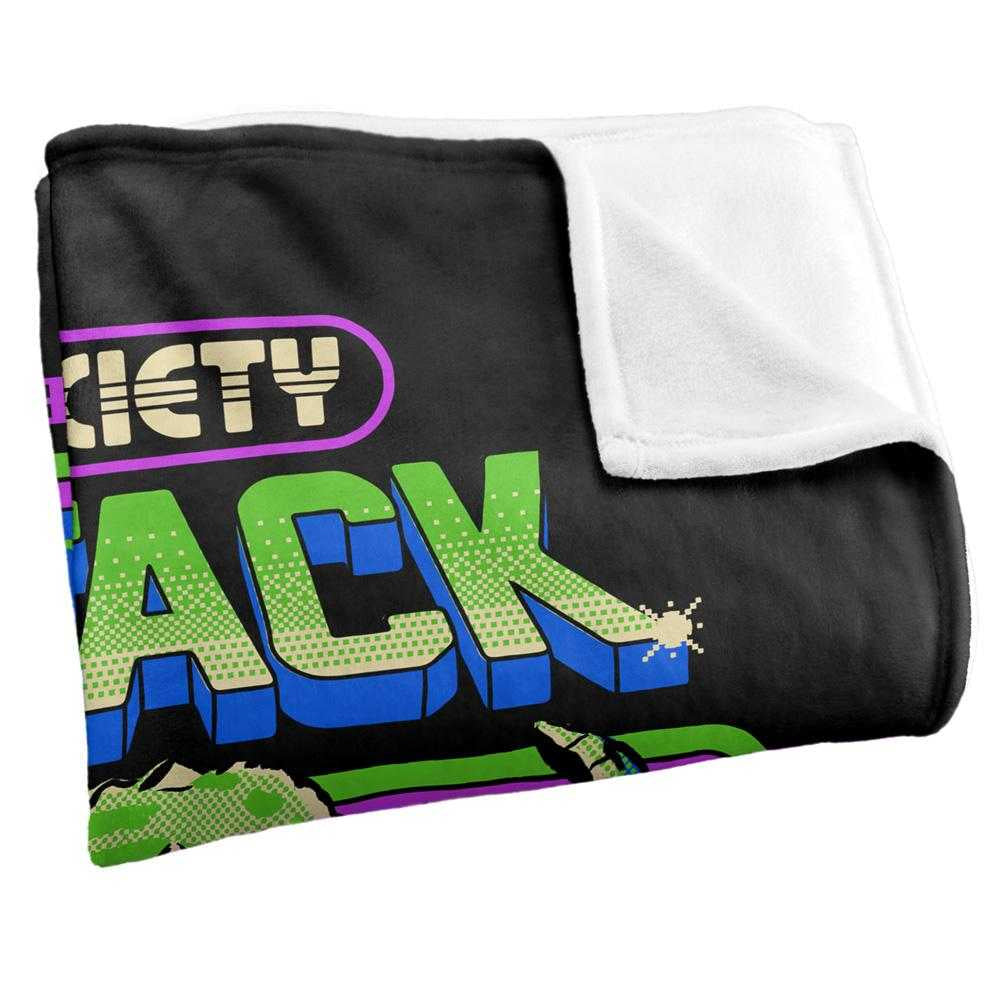 Multicoloured - Back - Steven Rhodes Anxiety Attack Soft Touch Blanket