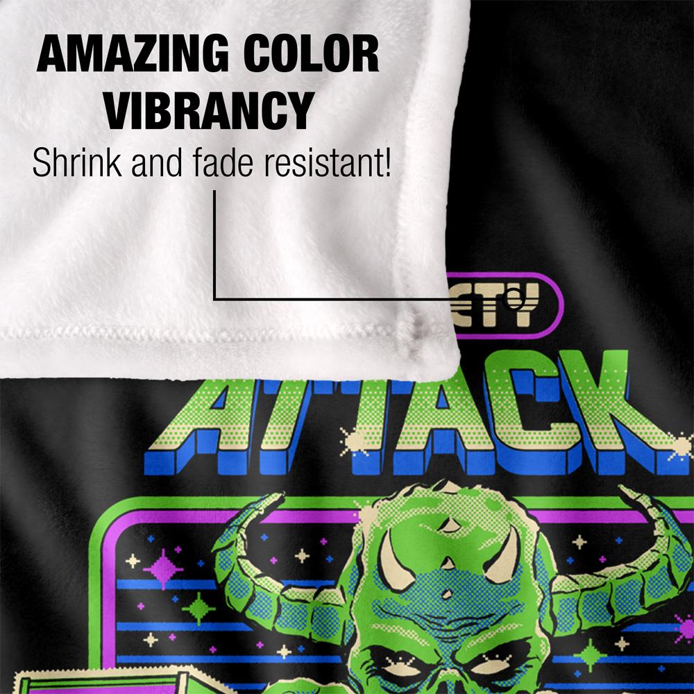Multicoloured Print - Lifestyle - Steven Rhodes Anxiety Attack Soft Touch Blanket