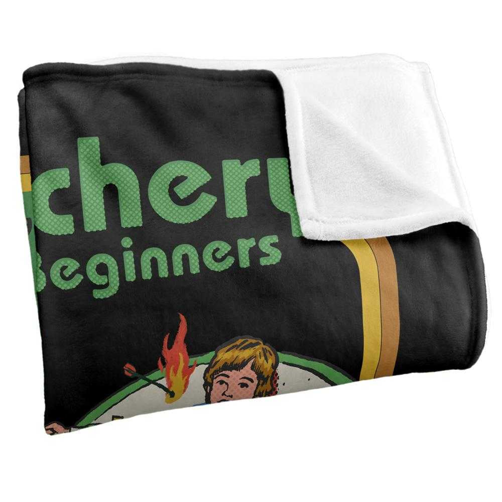 Multicoloured - Back - Steven Rhodes Archery For Beginners Soft Touch Blanket
