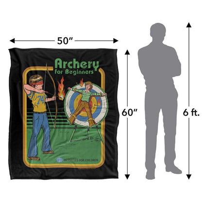 Multicoloured - Lifestyle - Steven Rhodes Archery For Beginners Soft Touch Blanket