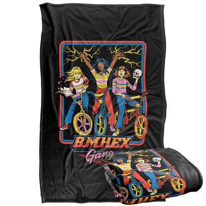 Multicoloured - Side - Steven Rhodes B.M.Hex Gang Soft Touch Blanket