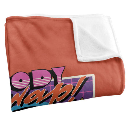 Multicoloured Print - Back - Steven Rhodes Body Swap Soft Touch Blanket