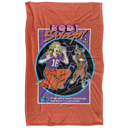 Multicoloured Print - Front - Steven Rhodes Body Swap Soft Touch Blanket