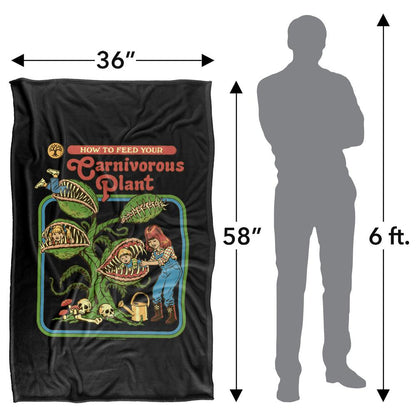 Multicoloured - Lifestyle - Steven Rhodes Carnivorous Plant Soft Touch Blanket