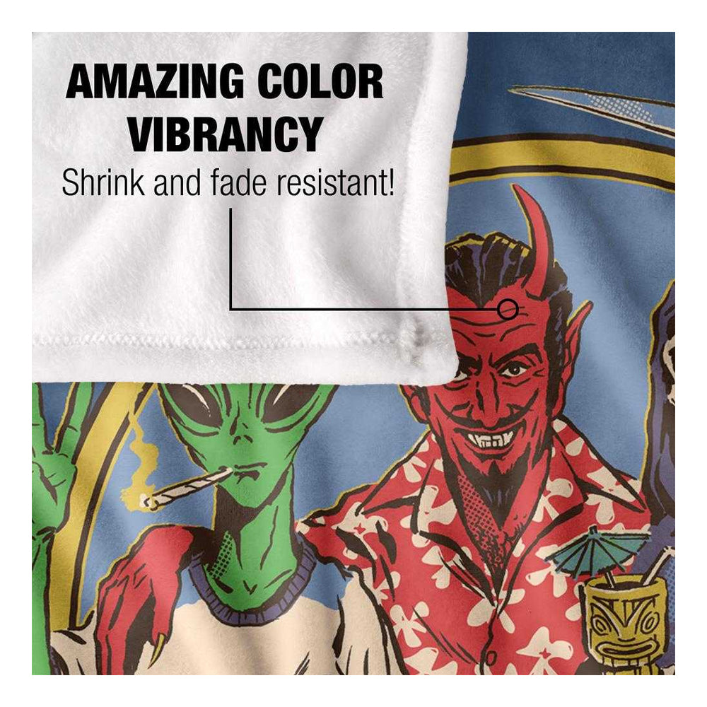Multicoloured - Side - Steven Rhodes Casual Friday Soft Touch Blanket