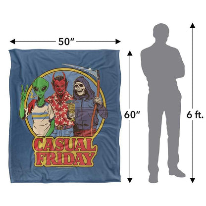 Multicoloured - Lifestyle - Steven Rhodes Casual Friday Soft Touch Blanket