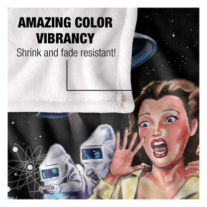 Multicoloured - Side - Steven Rhodes Catabeard Soft Touch Blanket